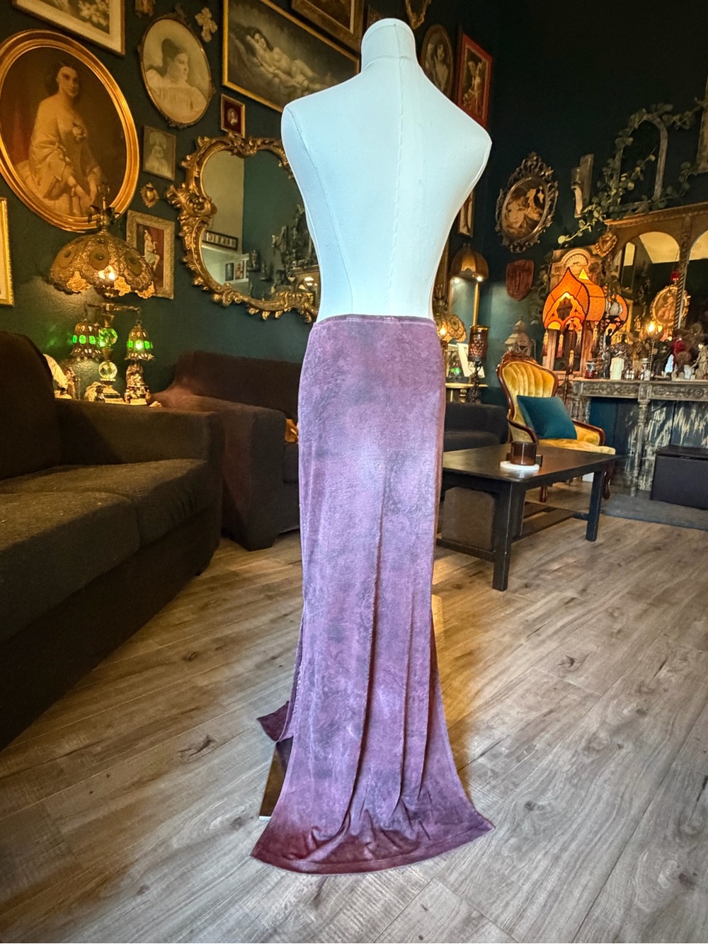 Vintage 90s Per Seption Maxi Skirt | Size Small | Y2K Whimsigoth - Picture 9 of 10